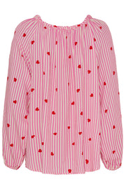 Nadia Shirt 6100 | Fuxia  | Skjorte fra Marta du Chateau