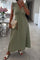 Sun Ruffle Dress | Olive | Kjole fra Avery