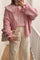 Rüschenstrick | Rose | Stricken von Avery