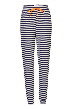 Alma Pant | Blue Creme Stripe | Bukser fra Liberté