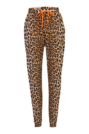 Alma Pant | Lux Leo X Neon Orange | Bukser fra Liberté