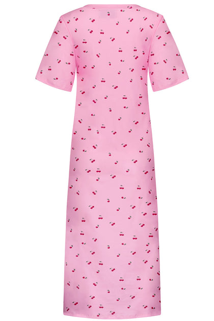 Liberte - Alma-Tshirt-Dress 9562 - Sand Paisley main image 1