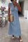 Sun Ruffle Dress | Light Blue | Kjole fra Avery