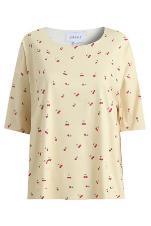 Alma Tshirt | Yellow Cherry