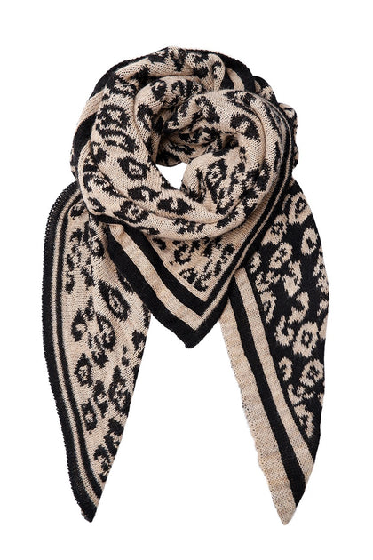 Bcfelina Leo Scarf Grey Leo