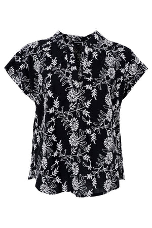 Venice S/S Blouse | Sort