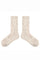 Beate Socken | Beige Melange | Socken von By Timm