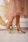 Glänzende Pumps | Gold | Heels von Avery