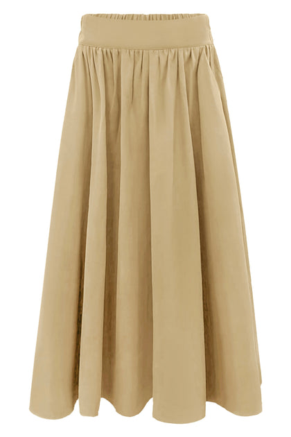 Frede Long Skirt | Desert | Nederdel Fra Liberté