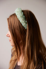 Bubblelicious Mat Hair Band | Mint Green | Hårbøjle fra By Timm
