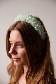 Bubblelicious Mat Hair Band | Mint Green | Hårbøjle fra By Timm