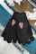 Heart Touch Handschuhe | Schwarz | Fäustlinge von Lazy Bear