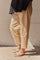 Cropped Pants FY016  | Beige | Bukser fra Atelier C
