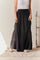 Eli Saa Solid Long Skirt | Schwarz | Rock von Atelier C
