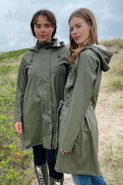 Rain71 | Army | Letvægts regnfrakke fra Ilse Jacobsen