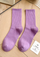 Bine Socken | Lila | Socken von By Timm