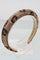 Das Leo Stirnband | Braun | Haarband von By Timm