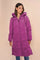 Nova Square Down Coat | Vivid Viola | Jakke fra Mos Mosh
