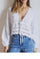 Spitzenhemd mit Krawatte | Bluse von Avery