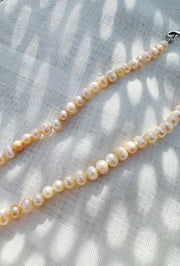Perle halskæde | Nude | Halskæde fra Coi