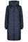 Nova Square Down Coat | Navy blå | Frakke fra Mos Mosh
