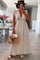Sun Ruffle Dress 7788 | Beige | Kjole fra Avery