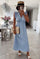 Sun Ruffle Dress | Sky Blue | Kjole fra Avery