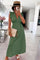 Sun Ruffle Dress | Kaki | Kjole fra Avery