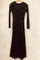 Langes Spitzenkleid | Schwarz | Kleid von Atelier C