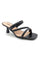 Riemchen-Kitten Heels | Schwarz | Sandalen von Avery