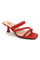 Riemchen-Kitten Heels | Rot | Sandalen von Avery