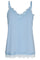 Bicco ST | Chambray Blau | Spitzentop von Freequent