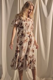 Paulene Azelia Dress | Pearled Ivory | Kjole fra Mos Mosh