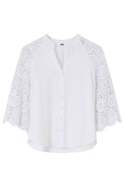 Naja, shirt | Bright White | Skjorte fra Gustav