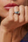 Agnete Großer Ring | 925S | Ring aus Emaille