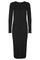 Natalia LS Dress | Schwarz | Kleid von Liberté