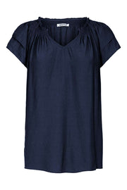 Sunrise Top | Navy | Bluse fra Co'couture