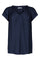 Sunrise Top | Navy | Bluse fra Co'couture