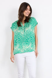 Julia T-shirt | Grøn | T-Shirt fra French Laundry