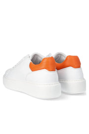 A4752 | White/orange calf 808  | Sneakers fra Billi Bi