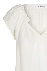 Sunrise top | Off white | Sød sommertop fra Co'couture