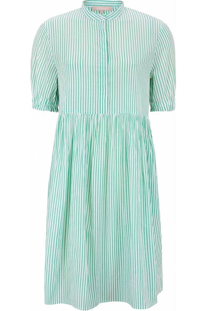I første omgang jern Whirlpool Allysia Dress | Simply Green | Stribet kjole fra Soft Rebels – Lisen.dk