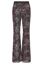 Hannah Pant | Black w. Cappuccino | Bukser fra Freequent