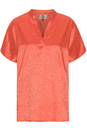 Indio Top  | Solid Leo Orange | Top fra French Laundry