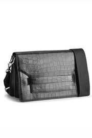 Arabella Crossb. Bag | Black w/Black | Crossbody Bags fra Markberg
