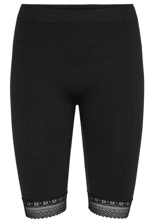 Ninna lace shorts | Sorte | Cykelshorts med blonde fra Liberté