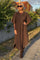 Molly Dress | Coffee | Kjoler fra Black Colour