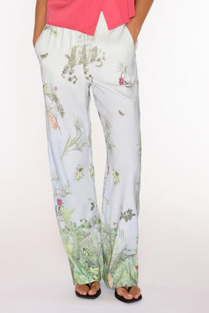 Bay wide leg pants | Light Blue | Bukser fra Gustav