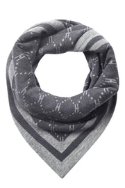 Triangle Scarf | Dark Grey Melange | Tørklæde fra Hype The Detail