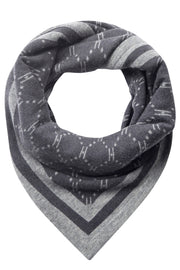 Triangle Scarf | Dark Grey Melange | Tørklæde fra Hype The Detail